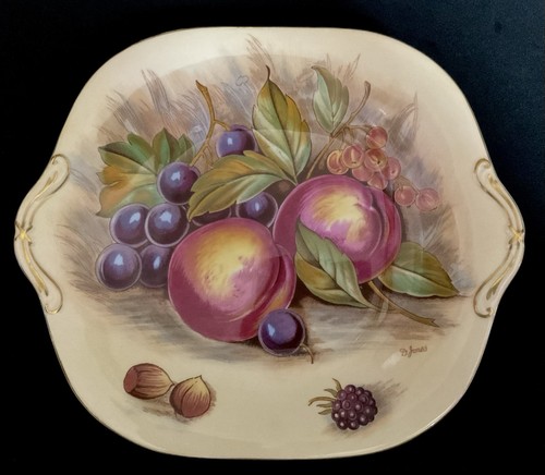 Aynsley orchard gold - orchard, plate
