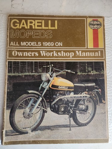 Haynes garelli moped book - haynes,