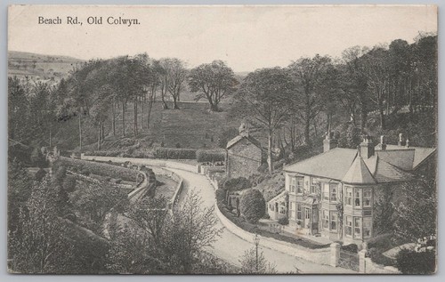 Old colwyn denbighshire - colwyn, beach