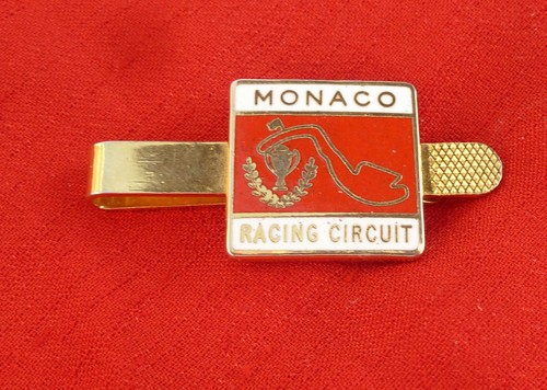 Vintage enamel badge monaco - vintage,