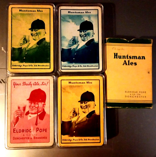 Four packs huntsman ales - of,