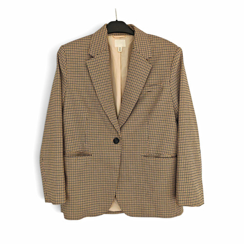 Womens houndstooth beige - h&m,
