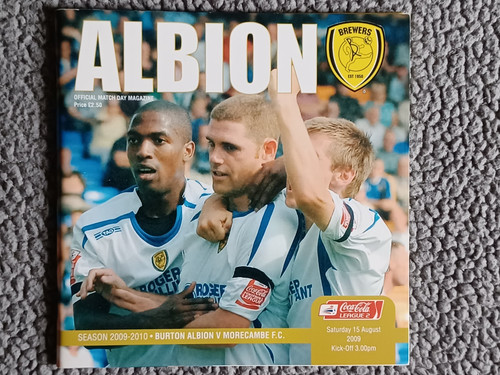 Burton albion 1st - albion, in