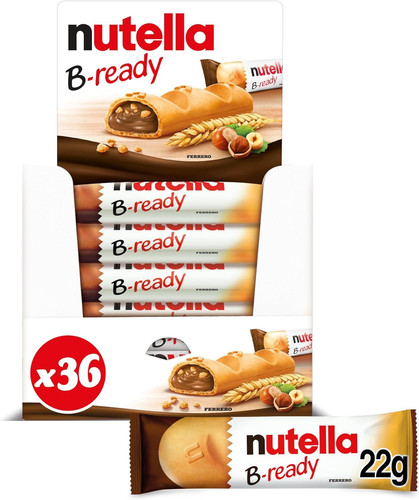 Nutella ready hazelnut - b-ready,