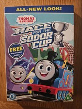 THOMAS TANK ENGINE RACE FOR THE SODOR CUP DVD CARTOON INC SLIPCASE AND MAP