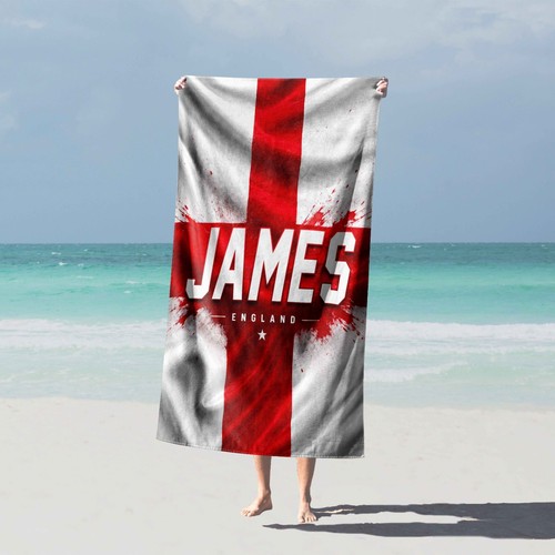 Personalised name england flag - personalised,