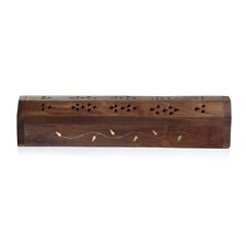2x Wooden Incense Stick Holder