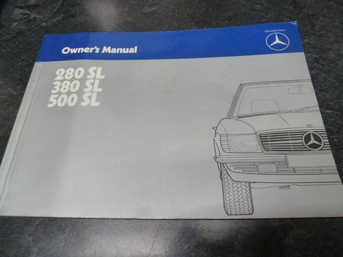 1985 mercedes benz 380sl - mercedes,