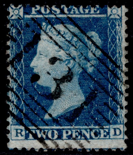 Sg23a blue plate 5 - 2d,