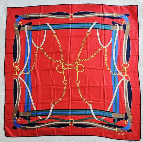 Vintage celine paris silk - vintage,