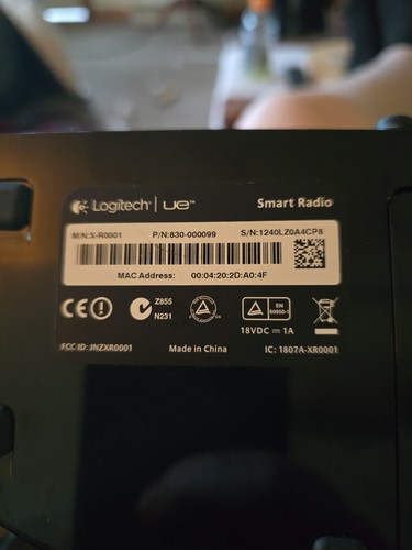 Logitech squeezebox r0001 - squeezebox, x-r0001