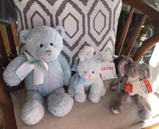 GUND Plush Teddy -Rabbit Pale