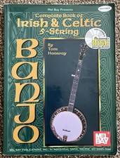 Complete Book of Irish and Celtic 5-String Banjo By Tom Hanway With CD Disc