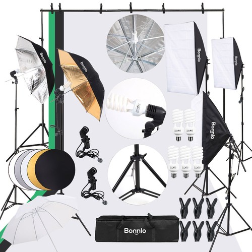 1125w softbox set lighting - lighting, kit