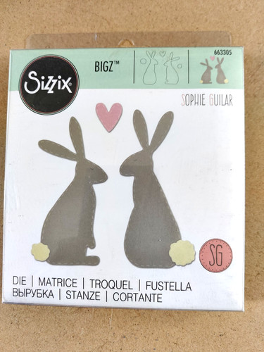 Sizzix bigz die best bunnies - bigz,