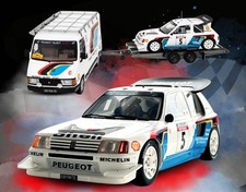 1/18 Peugeot 205 T16 EVO 2 OT384 OTTOMOBILE OTTO Rally Pack IN STOCK