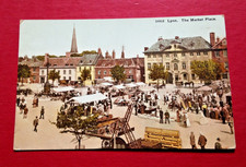 Vintage Postcard Busy Scene The Market Place Lynn ( Kings Lynn )