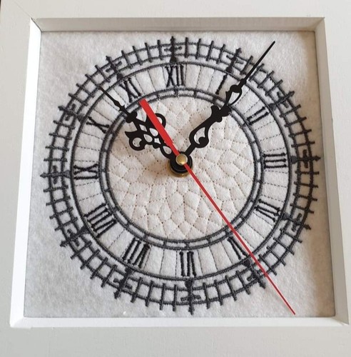 Embroidered big ben - embroidered,
