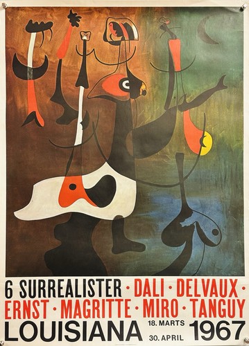 Original joan miro louisiana - original,