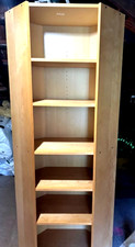 IKEA Billy corner bookcase in beech