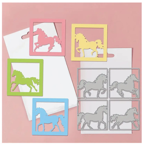 Horse frames cutting metal - cutting,