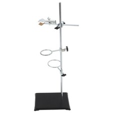  Clamp Stand Table Rod with Clamps Beaker Chemistry Lab Equipment