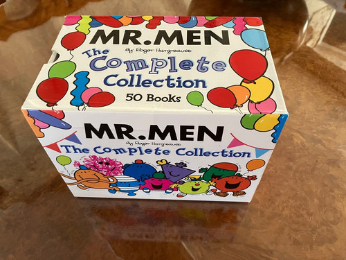 Men books box - mr.,
