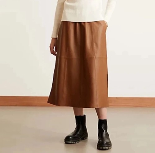 And real leather brown - m,