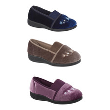 Womens Ladies Comfort Wide Fit