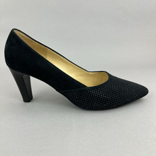 Gabor Navy Suede Leather Pumps