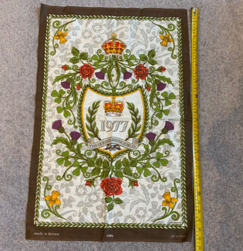 Vintage tea towel retro kitsch - vintage,