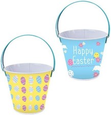 Easter Egg Hunt Bucket, Metal