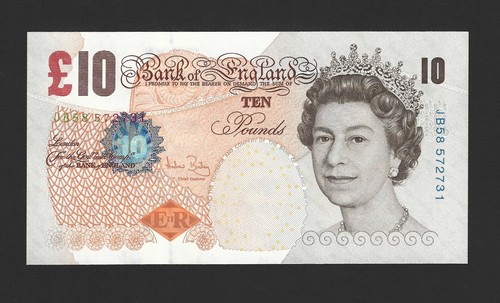 2004 old ten pound note - old,