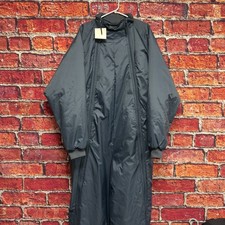 KooGa Grey L/XL Full Zip Padded Rugby Touchline Coat Coverall