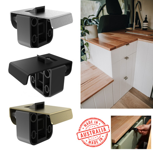 Van caravan drawer - drawer, latch