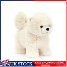 Daphne Pomeranian White Cream Puppy Dog Animal Plush Toy🔥