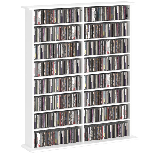 Homcom storage unit dvd - storage,