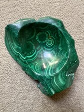 Malachite Natural Crystal Freeform Piece 880g Polished Raw Unpolished