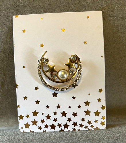 Celestial crescent moon star - crescent,