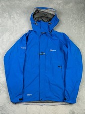Berghaus Extrem Gore-Tex Pro Shell Hooded Waterproof Jacket Men's Blue 2XL Ski