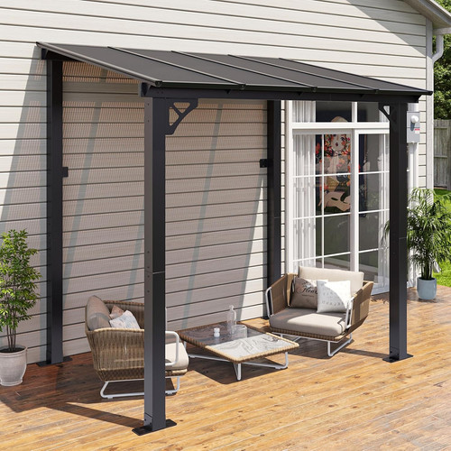 Aluminum gazebo pergola - aluminum,
