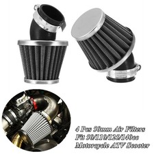4 Pcs Bend 50mm Air Filter For