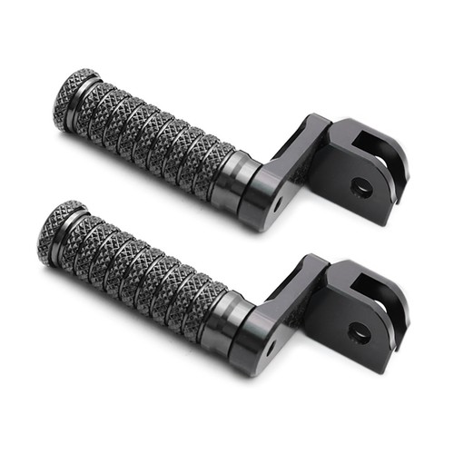 Black grip rider foot - rider, pegs