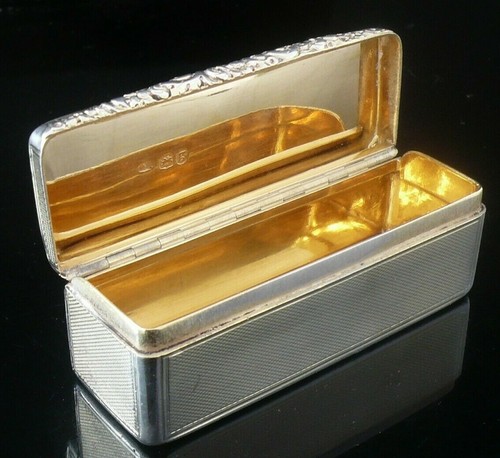 Antique sterling silver - antique, snuff