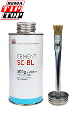 REMA TIP TOP Special Vulcanizing Cement Blue SC-BL 200g Tin With Brush