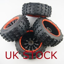 Front rear Knobby tire wheel for hpi RV Rofun baja 5t truck 195mm x 75 80mm