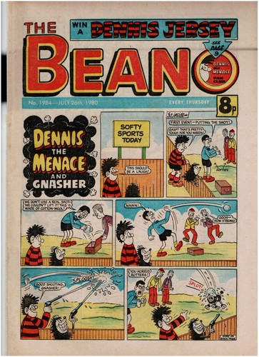 1980 beano comic 1984 july - 1980,