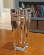 Orrefors Jan Johansson Horizon/Arizona Art Glass Vase