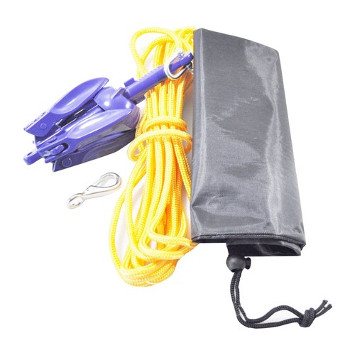 Kayak anchor paddle - anchor, board