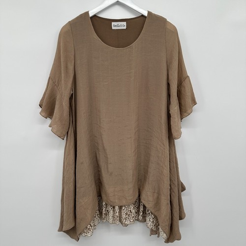 Camille tunic top shirt - camille,